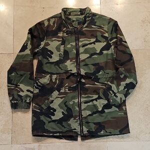 Forever 21 Green Camouflage Field Jacket